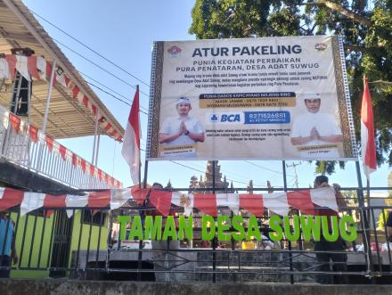 Pemasangan Bendera Merah Putih HUT RI ke 80